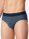 Schiesser Rio slip '95/5 - 6-pack - Heren - Maat XL - Katoen/Elastaan - Blauw/Zwart