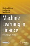 Machine Springer Nature Machine Learning in Finance: From Theory to Practice