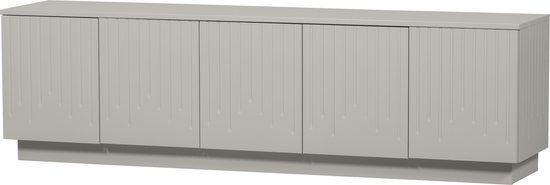 WOOOD Pencil TV-Meubel - Grenen - Mist - 180cm