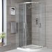Hudson Reed Portland Cabine de douche d’angle quart de cercle – 90 x 90 cm