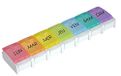 Toulifly - 25525 - Ergonomische/eenvoudige pillendoos