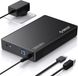 StarTech Externe harde schijfbehuizing - 2,5/3,5-inch SATA HDD/SSD-behuizing - USB 3.0 - EU-stekker - Tot 16 TB - Geen gereedschap nodig - UASP