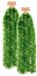 Inge-glas Inge Christmas decor Kerstslinger - Groen - Folie - 270 cm x 7,5 cm - 2 stuks