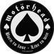 Razamataz Motörhead Born To Lose Patch zwart-wit Polyester