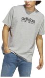 Adidas All Szn Graphic T-shirt Korte Mouw Heren Grijs S