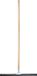 MSV racloir de sol/racloir de douche pour eau - métal/caoutchouc naturel - largeur 60 cm - manche en bois 130 cm