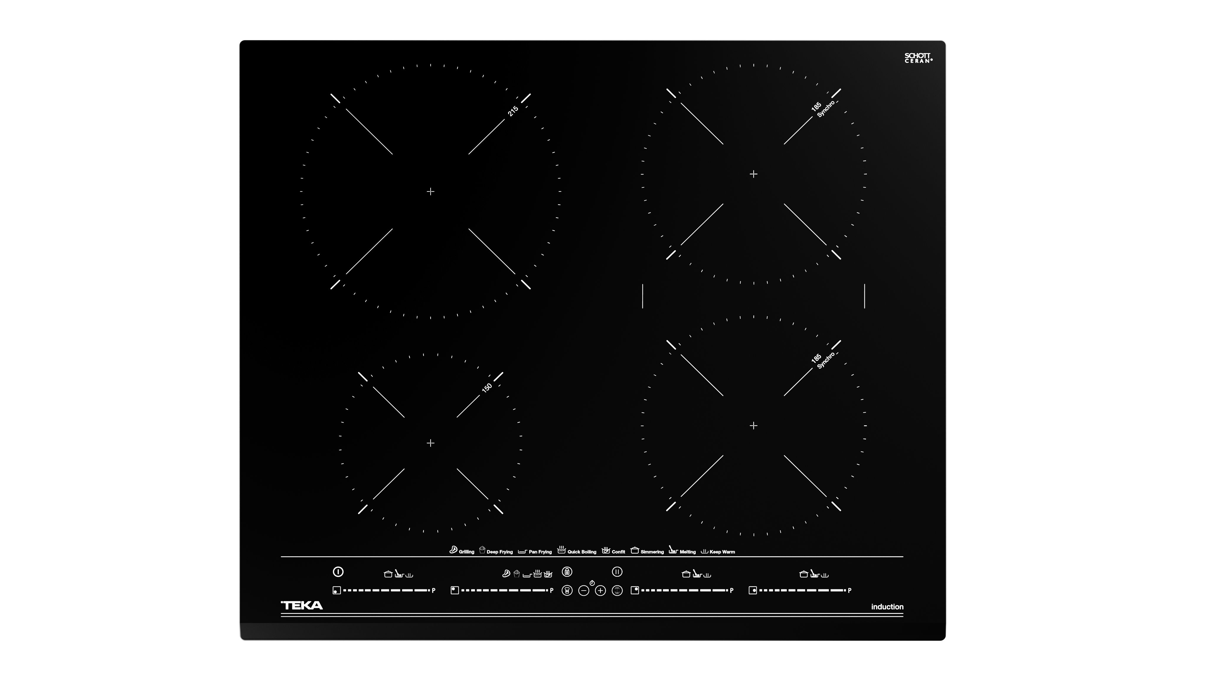 Teka IZC 64630 BK MST - 60cm Induction Hob - Black