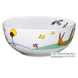 WMF Het kleine Prinz kinderservies voor kinderen, mueslischaal 13,8 cm, porselein, vaatwasmachinebestendig, kleur- en voedselveilig