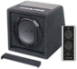 Alpine SWE-815 Active Subwoofer - Black