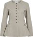 Vila Jas Vizikka L/s Waist Jacket/bfs 14117865 Natural Melange Dames Maat 38