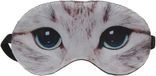 Merkloos / Sans marque Koopman International Slaapmasker Poes / katten thema - Zacht Oogmasker Dierenthema - Voor Kinderen & Volwassenen