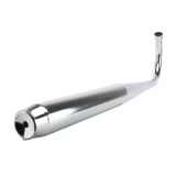 Zündapp Auspuffanlage Chrom 70/900/36mm Geschlossen für KS 50 Super Sport Typ 517-06 517-20