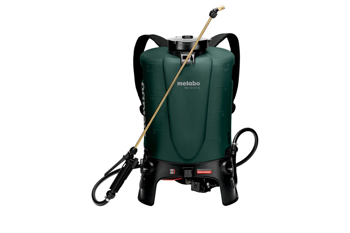 Metabo RSG 18 LTX 15 Rugspuit - 15 l - Zwart/Groen