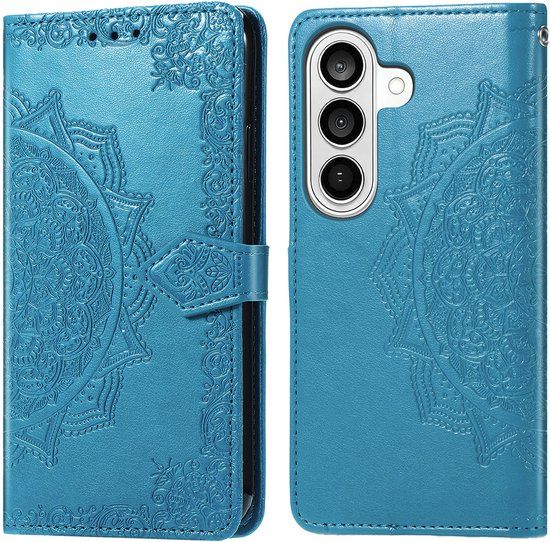 imoshion Mandala Bookcase voor de Samsung Galaxy S26 - Turquoise