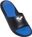 Arena Badslippers Bruno Zwart/Turquoise/Zwart
