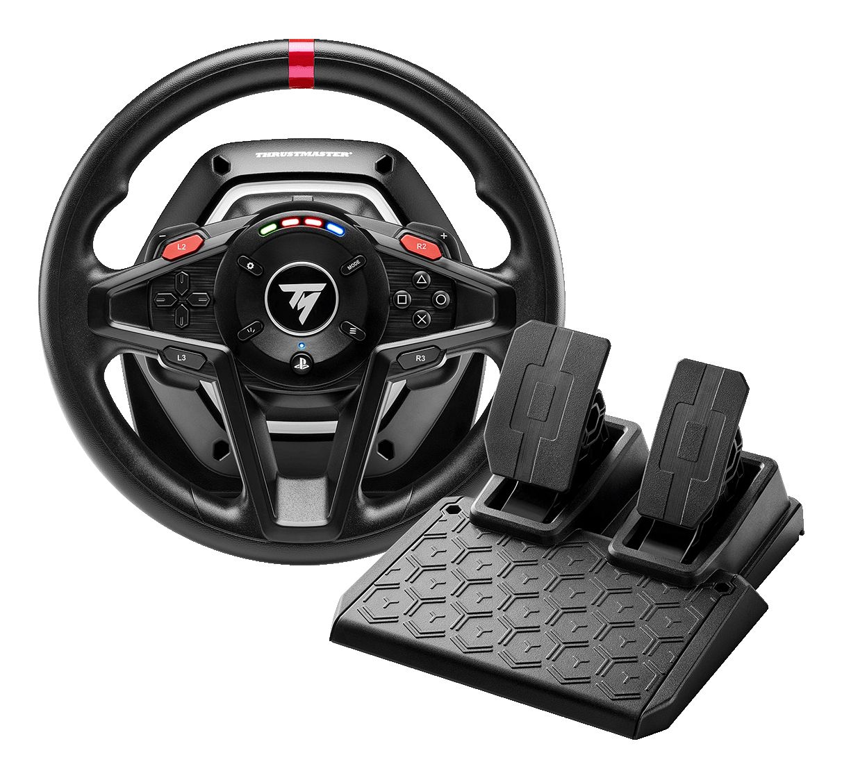 Thrustmaster Simtask Farming Pack PS - T128 Racestuur met pedalen, Bevestigingssysteem en FarmStick-Joystick - voor PS5 en PC