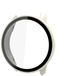 Strap-it PC Beschermhoes met Gehard Glas (Beige) – Sterke case met geïntegreerde screenprotector – volledige bescherming – geschikt voor Garmin Vivomove Trend