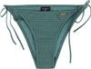 Protest MIXSwayol - Bikini broekje Dames - Tie side - Cheeky - Laurel Green - Gestreept - XS/34
