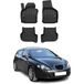 Omac Seat Leon Mk2 2005-2013 Noir Premium Caoutchouc Tapis De Sol