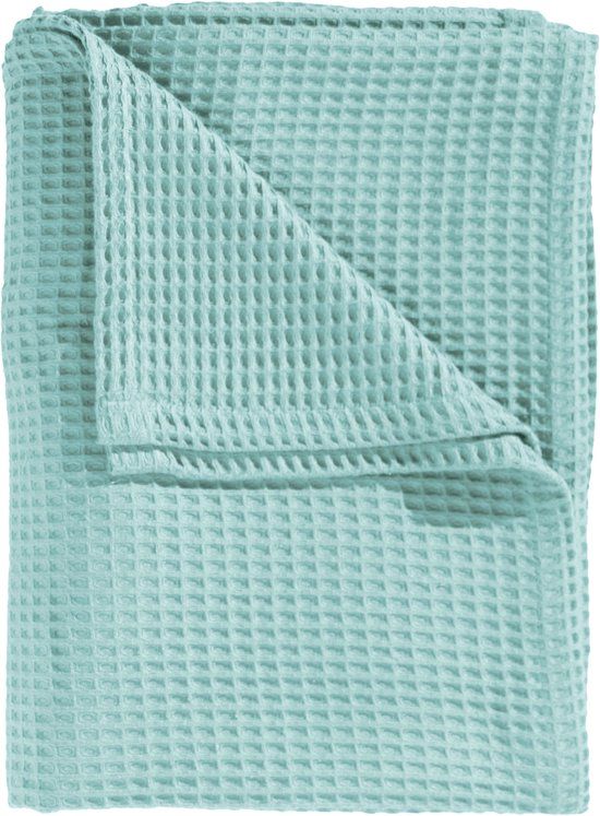 Heckett Lane Wafel Plaid - Sea Green - 240x260