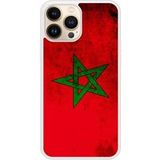 Apple iPhone 13 Drapeau maroc Verstevigd hoesje met sublimatie bedrukking