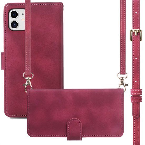 imoshion Bookcase met koord voor de Apple iPhone 11 - Rood