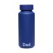 Design Letters Thermosfles, 500 ml, BPA/BPS-vrij, dubbelwandig geïsoleerd roestvrij staal, lekvrij, campingbeker, thermosflessen van roestvrij staal
