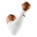 Mcdavid 6500 Hex compressiemanchet voor ondersteuning en bescherming van arm/elleboog, ideaal voor rugby, basketbal, volleybal, voetbal of andere (1 mouw)
