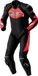 RST Tractech Evo D3O geperforeerd eendelig leren motorfietspak - Zwart/Rood - Maat M