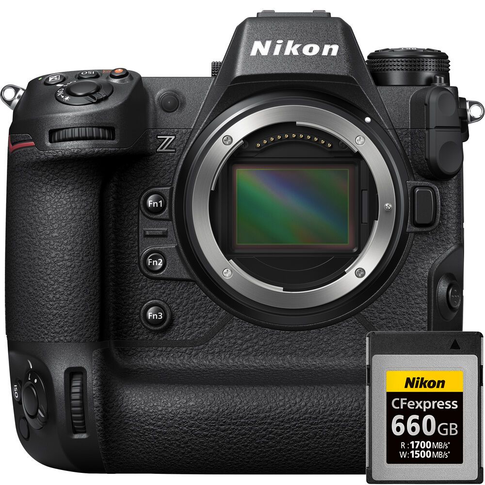 Nikon Z9 Body + 660GB CFexpress Card