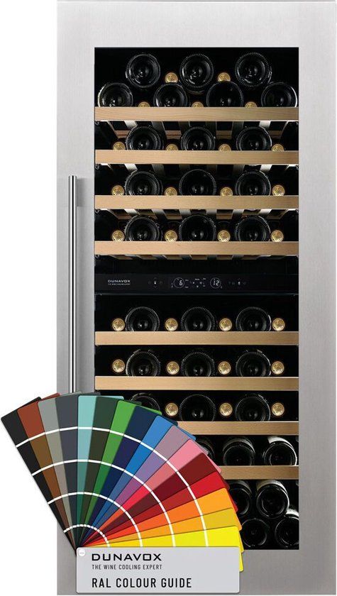 Dunavox Spirit-70 Wijnkoelkast | DVS-70.185DC | 2 Zones | RAL Kleur