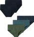 TWO SOON NAME IT Jongens Onderbroeken 5-Pack Gestreept Hydro 134/140