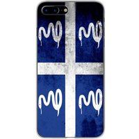1001 coques Apple iPhone 7 Plus Drapeau martinique Bedrukt Siliconen Hoesje