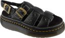 Dr. Martens Wrenlie Open Platform Sandals, Vrouwen, Zwart, Sandalen, maat: 36