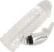 You2Toys Penis Sleeve met Clitoris Vibrator en Stimulatie Noppen - Transparant