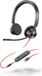 Poly Blackwire 3325 Microsoft Teams Certified USB-C Headset