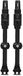 Muc Off Tubeless Big Bore Lite 80 Mm Kleppen Zilver