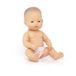 Miniland 31035 - Aziatische babytas voor jongens - zonder ondergoed - 32 cm