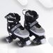 Endless Jewelry Endless EL1029 Verstelbare Rolschaatsen Medium Maat 34-38 EUR | Zwart | Aluminium/PU/TPU | ABEC 7 Lagers
