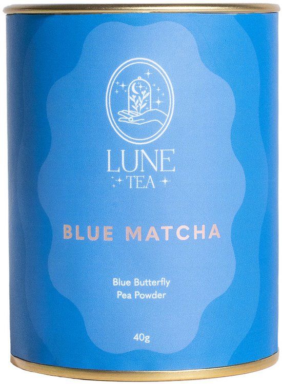Lune Tea Blue Matcha Vlindererwt Bloementhee, 40 g