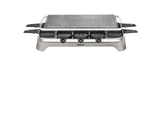 Tefal Inox & Design PR457B12 - Raclette - 10 Personen - Grijs