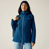 Regatta Birchdale II Waterdicht Dames Hiking Jas Blauw Polyester Vrouwen Maat 50