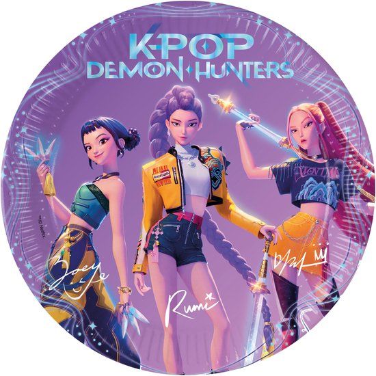Globos K-Pop Demon Hunters Borden 23cm (8st)