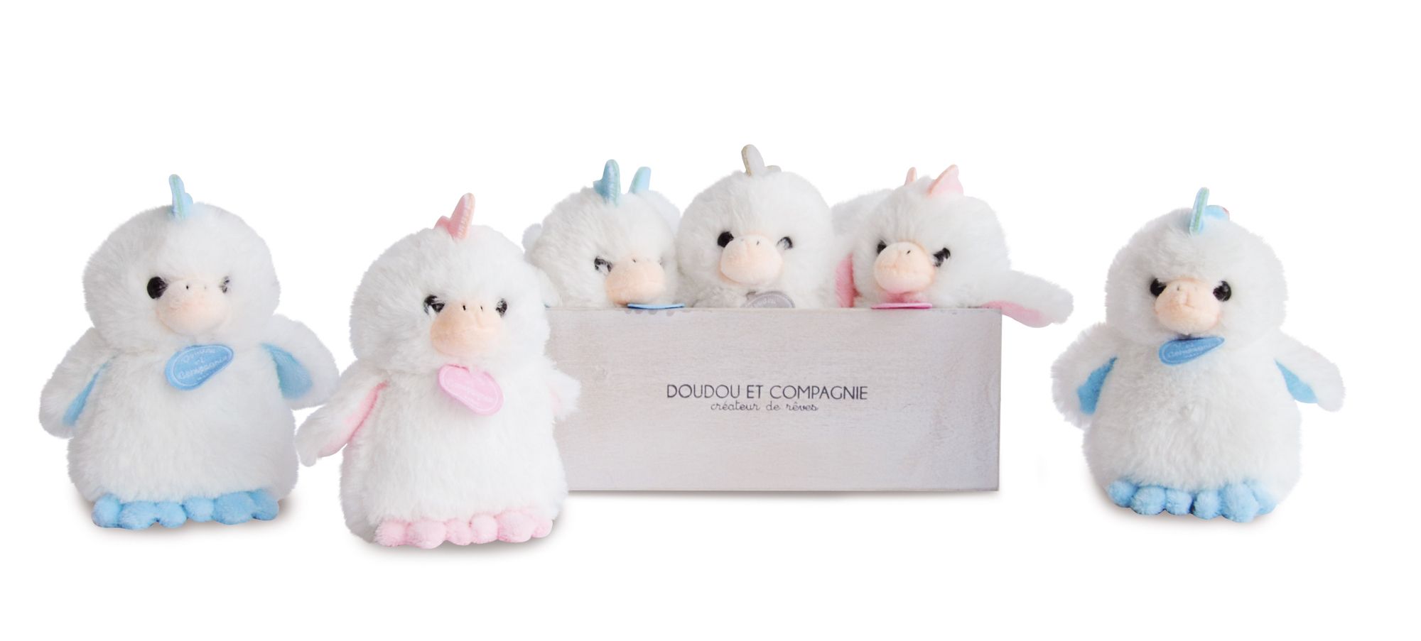 Doudou et Compagnie DC2913 Knuffel - Unisex - Polyester - Multi