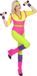 WIDMANN Finidi Fitness instructrice kostuum 80's M