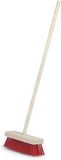 Simply for Kids Bezem - Harde borstel - Steel 49cm