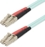 StarTech.com 20m LC-LC OM4 Multimode Fiber Optic Cable - Aqua - LSZH