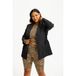 Anyday top met panterprint bruin