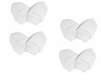 Scratch Dudu N Girlie Scratch Mitts - 4 Pairs White - 100% Cotton