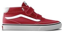 Vans Brooklyn Mid Sneakers Junior Rood - Wit